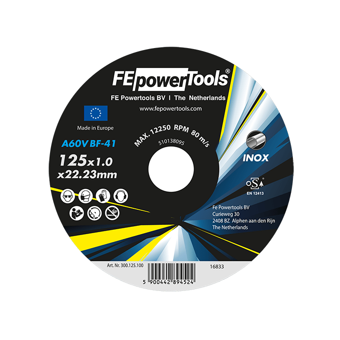 Cutting disc for Inox / stainless steel