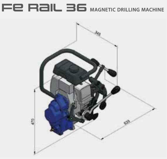 Rail Core Drilling Machine Rail Core Drilling Machine